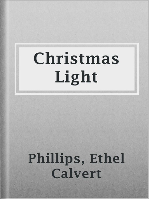 Cover image for Christmas Light
